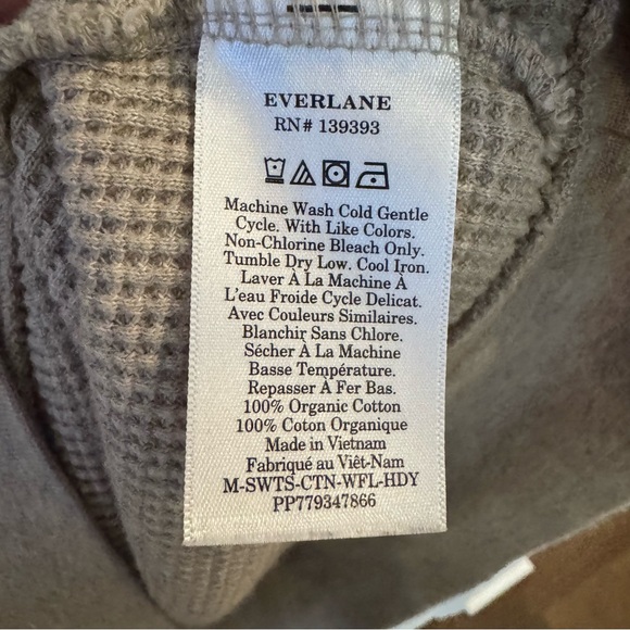 Everlane Tan Hoodie - Picture 2 of 4